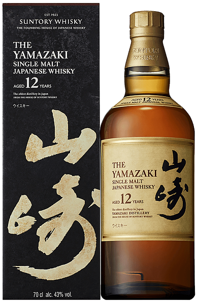 Виски Yamazaki 12 years Single Malt Japanese Whisky (gift box), 0.7 л