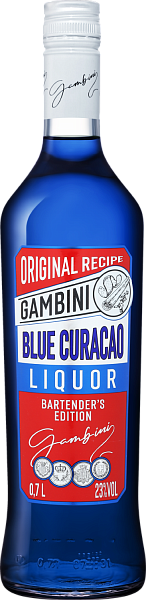 Ликёр Gambini Blue Curacao, 0.7 л в Новосибирске