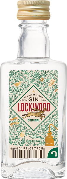 Джин Gin Lockwood Original, 0.05 л