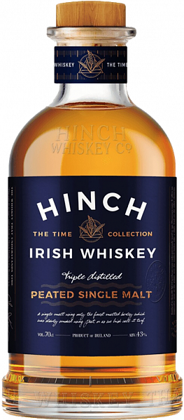 Виски Hinch Peated Single Malt Irish Whisky, 0.7 л