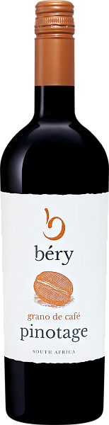 Вино Bery Pinotage Grano de Cafe Western Cape WO Mooiplaas Wine Estate, 0.75 л в Новосибирске