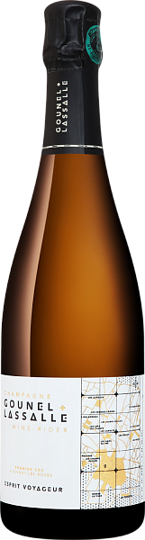 Шампанское Esprit Voyageur Premier Cru Chigny-les-Roses Champagne AOC Gounel Lassalle, 0.75 л в Тюмени