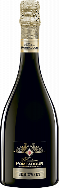 Игристое вино Madame Pompadour Semisweet Fanagoria, 0.75 л