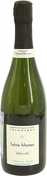 Шампанское Edition n°08 Collection Privee Champagne AOC Sylvie Moreau, 0.75 л