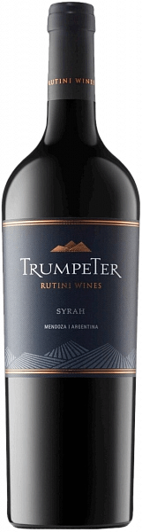 Trumpeter Rutini Wines Syrah Mendoza Bodega la Rural, 0.75 л