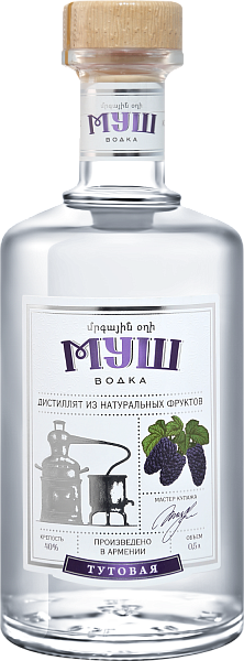 Дистиллят Mush Mulberry Vodka, 0.5 л в Саратове