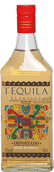 Текила Ranchitos Gold, 0.7 л