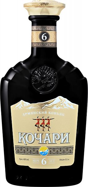 Коньяк Kochari Armenian Brandy 6 y.o., 0.5 л