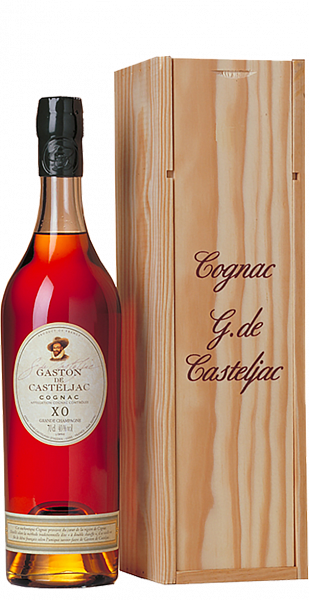 Коньяк Gaston de Casteljac XO Grande Champagne (in wooden box), 0.7 л