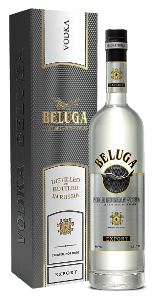 Водка Vodka Beluga Noble Export Mariinsk Distillery (gift box), 0.7 л
