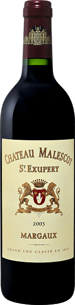 Château Malescot St. Exupery Grand Сru Сlassé Margaux AOC, 0.75 л