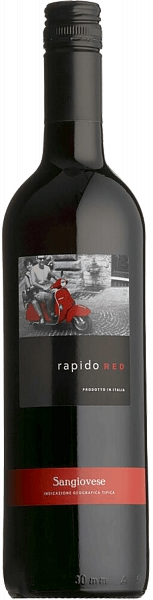 Rapido Red Sangiovese Puglia IGT Araldica Vini, 0.75 л