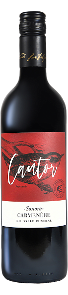 Вино Cantor Sonoro Carmenere Central Valley DO Luis Felipe Edwards, 0.75 л