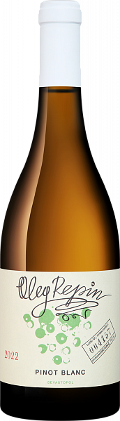 Pinot Blanc Sevastopol Oleg Repin, 0.75 л