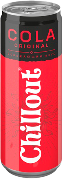 Лимонад ChillOut Cola, 0.33 л