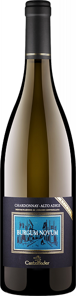 Вино Burgum Novum Chardonnay Riserva Alto Adige DOC Castelfeder, 0.75 л
