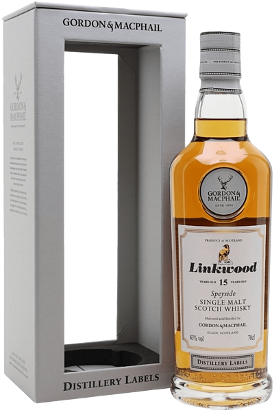 Виски Linkwood 15 y.o. Speyside single malt scotch whisky (gift box), 0.7 л