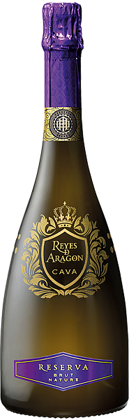 Игристое вино Reyes de Aragon Cava DO Reserva Brut Nature Bodegas Langa, 0.75 л