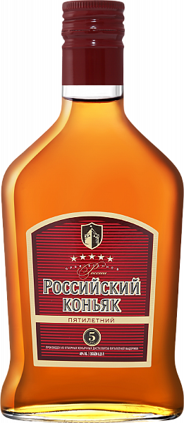 Russian Brandy 3 Y.O., 0.25 л