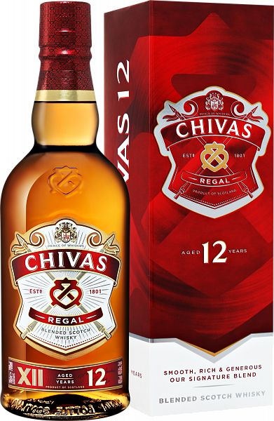 Chivas Regal Blended Scotch Whisky 12 y.o. , 0.7 л