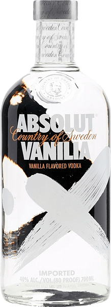 Водка Absolut Vanilla, 0.7 л