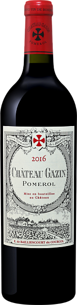 Вино Chateau Gazin Pomerol AOC, 0.75 л