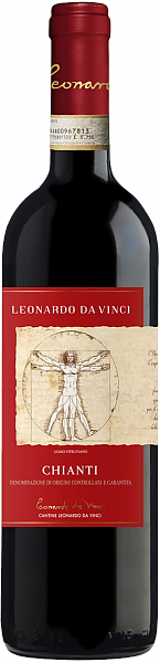 Leonardo da Vinci Chianti DOCG, 0.75 л