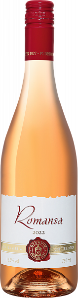Розовое сухое вино Romansa Zlatna Serija Stipina Podrum Dzervin  
, 0.75 л