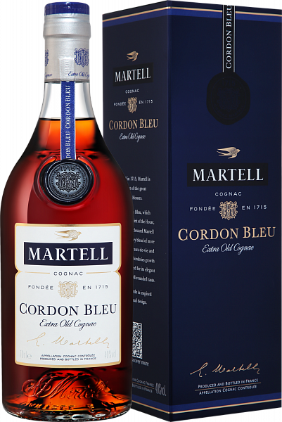 Коньяк Martell Cordon Bleu (gift box), 0.7 л
