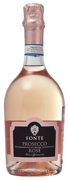 Fonte Prosecco DOC Rose Extra Dry Vinispa, 0.75 л