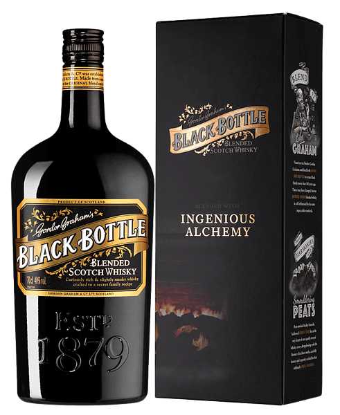 Black Bottle Blended Scotch Whisky (gift box), 0.7 л
