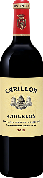 Вино Le Carillon de l'Angelus Saint-Emilion Grand Cru АОС Chateau Angelus, 0.75 л в Тюмени