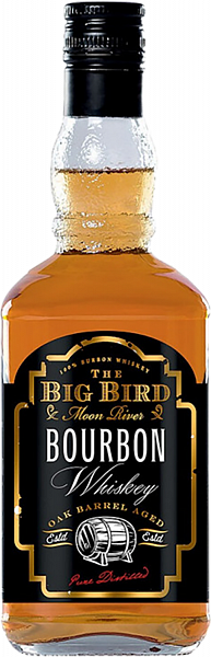 Виски The Big Bird Moon River Bourbon Whiskey Valdoglio, 0.7 л