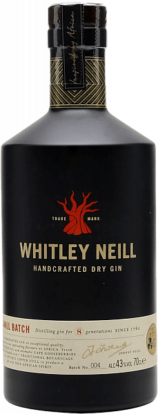 Whitley Neill London Dry Gin, 0.7 л