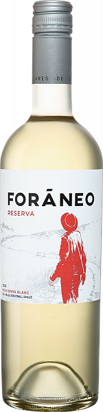 Чилийское вино Foraneo Reserva Sauvignon Blanc Central Valley DO Vina Bouchon, 0.75 л