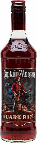Ром Captain Morgan Dark, 0.7 л