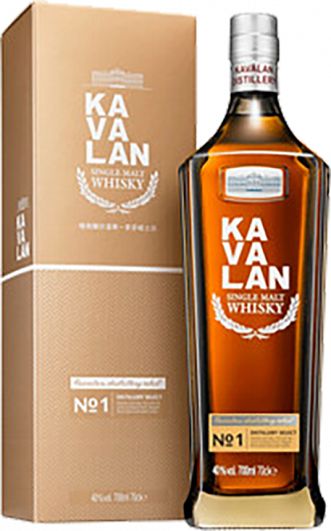 Виски Kavalan Distillery Select №1 Single Malt Whisky (gift box), 0.7 л