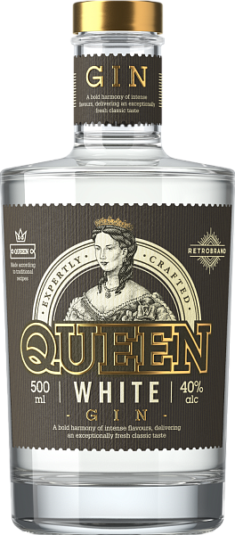 Джин Queen White, 0.5 л