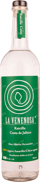 Мескаль La Venenosa Raicilla Costa de Jalisco, 0.7 л