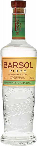BarSol Supremo Mosto Verde Italia, 0.7 л