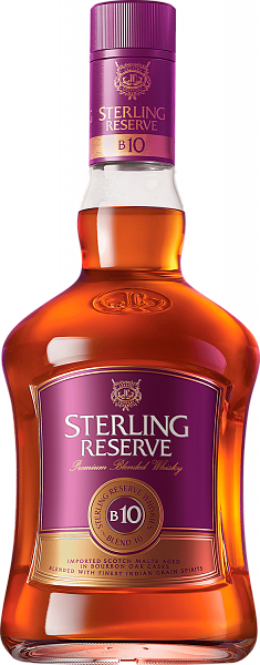 Виски Sterling Reserve B10 Premium Blended Whisky, 0.75 л