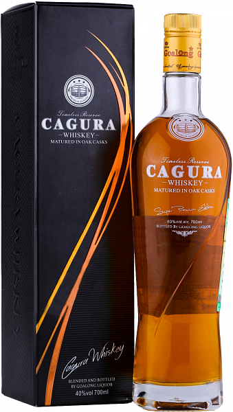 Виски Cagura Blended Malt Whiskey (gift box), 0.7 л