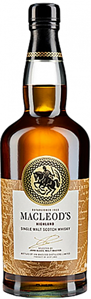 Виски Macleod's Highland Single Malt Scotch Whisky, 0.7 л