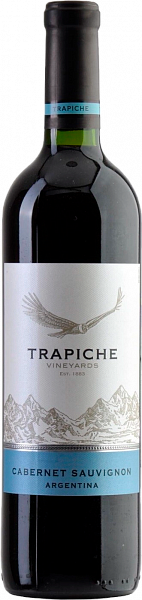 Вино Cabernet Sauvignon Mendoza Trapiche, 0.75 л