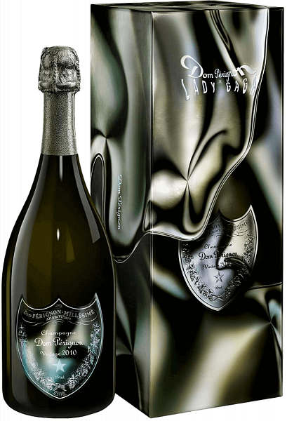 Шампанское Dom Perignon Lady Gaga Brut Сhampagne AOC (gift box), 0.75 л