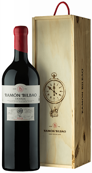 Вино Crianza Rioja DOCa Ramon Bilbao (gift box), 5 л
