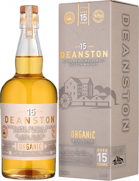 Виски Deanston 15 Years Old Single Malt Scotch Whisky (gift box), 0.7 л