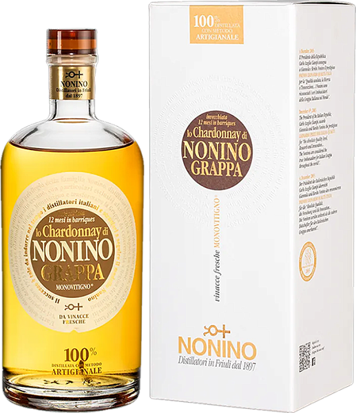 Граппа Lo Chardonnay di Nonino in barriques Monovitigno (gift box), 0.7 л в Воронеже