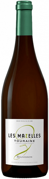 Вино Les Mazelles Sauvignon Blanc Touraine AOC, 0.75 л