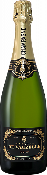 Marquis de Vauzelle Brut Champagne AOC Maison Burtin, 0.75 л